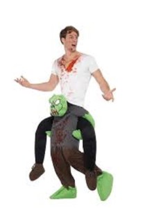 Piggyback Zombie Adult Costume