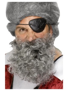 Pirate Beard Grey