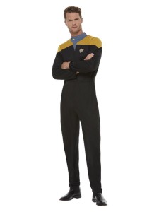 Star Trek Voyager Operations Uniform Gold Black