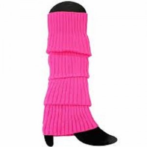 hot pink legwarmers