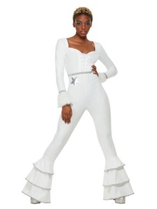 70s Deluxe Glam Costume White