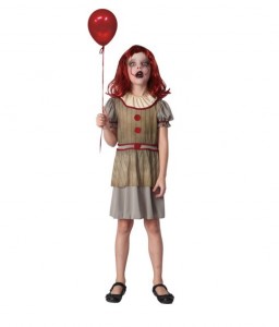 creepy clown girl costume