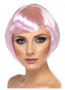 Pink Short Babe Wig