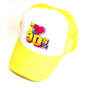 BASEBALL CAP 90S YELLOW