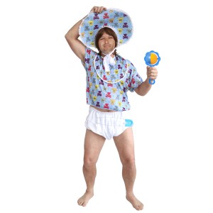 Baby Boomer Costume Blue