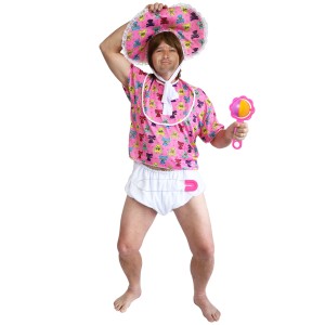 Baby Boomer Costume Pink