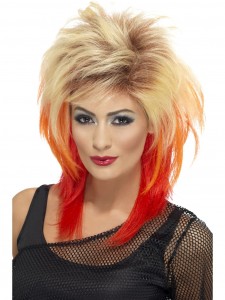 Blonde 80s Mullet Wig v2