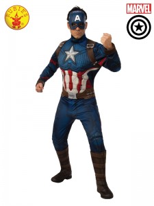 CAPTAIN AMERICA DELUXE COSTUME ADULT