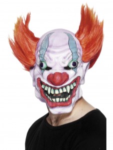 Clown Mask with Hair