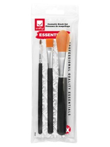 Cosmetic Brush Set Pack of 3