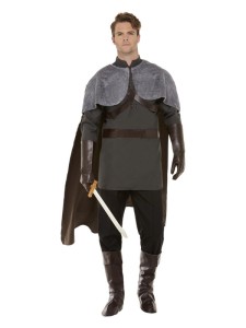 Deluxe Medieval Lord Costume Grey