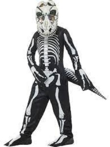 Deluxe T Rex Skeleton Costume Child