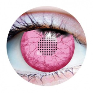 EMBRYO PINK COSPLAY CONTACT LENS 15MM