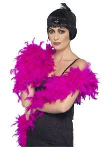 Fuchsia Deluxe Feather Boa