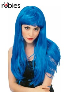 GLAMOUR BLUE WIG ADULT