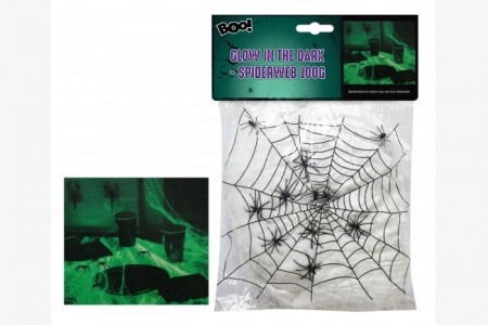 G.i.d spiderweb with 8 spiders 100g