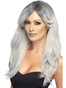 Ghostly Glamour Wig Grey