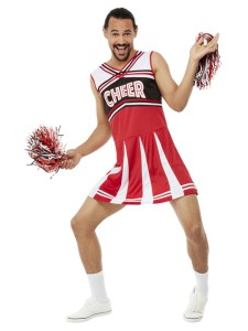 Give Me A...Cheerleader Costume White Red