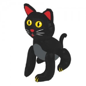 INFLATABLE BLACK CAT