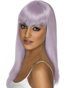 Lilac Long Straight Glamourama Wig