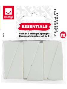 Make Up FX Essentials White Triangle Sponges