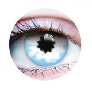 NIGHT KING COSTUME CONTACT LENS 15.0 MM MINI SCLERAL