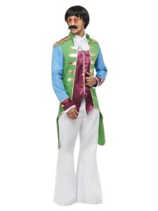Party Jacket Green Purple with Gold Trim