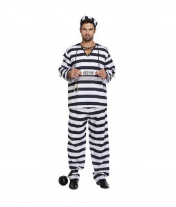 Prisoner Costume mens