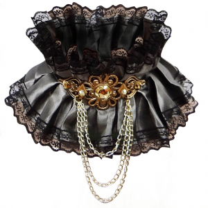 STEAMPUNK RUFFLE COLLAR