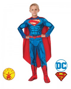 SUPERMAN DELUXE DIGITAL PRINT CHILD