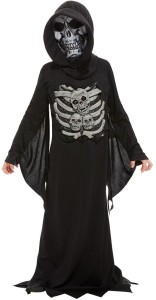 Skeleton Reaper Costume Black