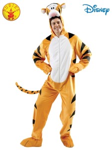 TIGGER DELUXE COSTUME ADULT