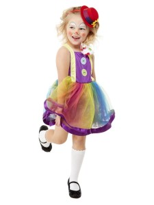 Toddler Clown Costume Purple