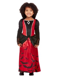 Toddler Vampire Costume Red Black