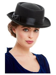 Victorian Hat Black