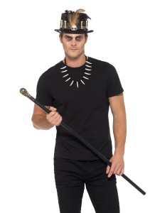 Voodoo Kit with Feather Top Hat