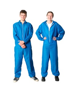 blue overalls adults