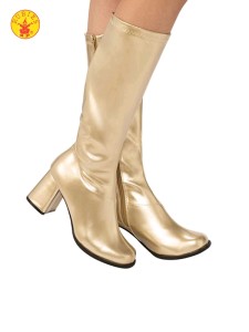 go go boots gold
