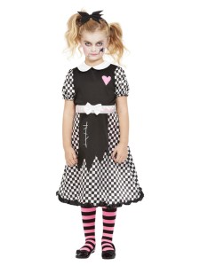 halloween broken doll costume