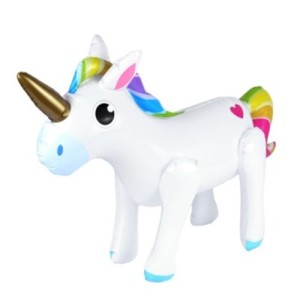 inflatable unicorn