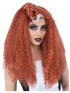 magenta wig