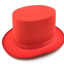 red top hat