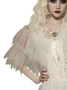white witch capelet