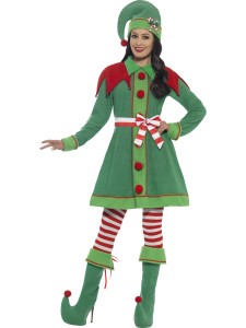 adult miss elf costume 46129